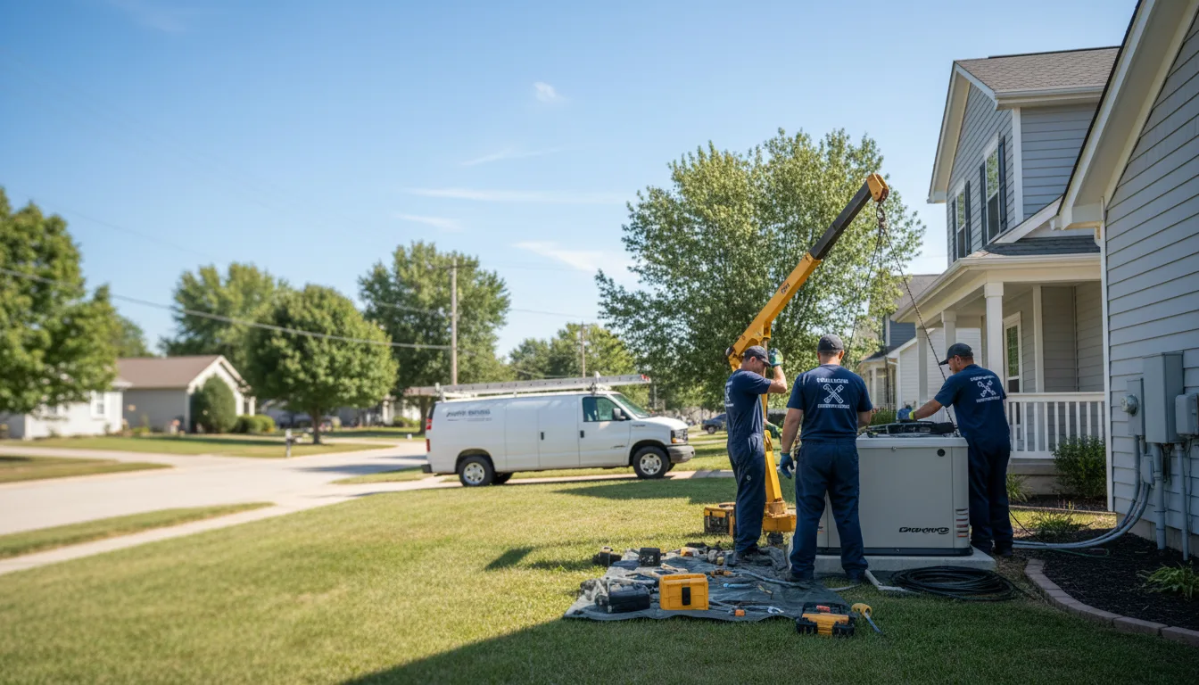 Generator Installation in Sandyville, OH near me